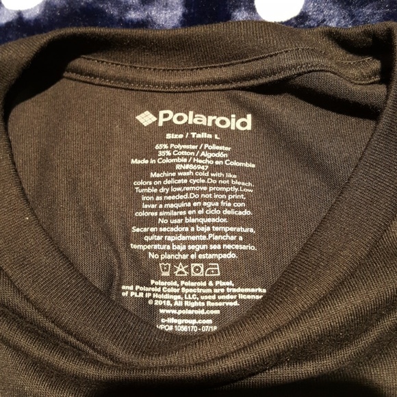 ⛔SOLD⛔ Vintage Polaroid Long Sleeve Shirt - NWOT - Picture 6 of 6